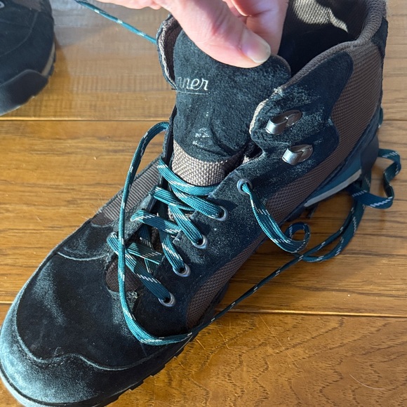 Danner Skyridge Black Ponderosa Black and Green High-Top Sneakers main image 7